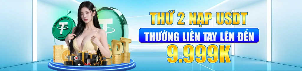 Nạp usdt thưởng lớn tại trang 15lc88 com
